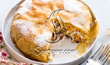 طريقة عمل بسطيلة الدجاج المغربية