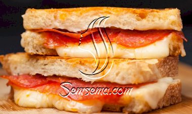 طريقة عمل ساندوتش البيتزا