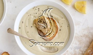 طريقة عمل شوربة الأرضي شوكي