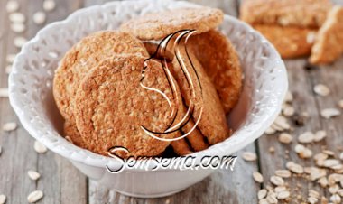 طريقة عمل بسكويت دايت بالشوفان