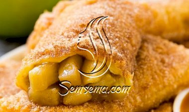 طريقة عمل فطيرة التفاح المقلية