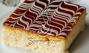 طريقة عمل كيكة الحليب والكراميل التركيه