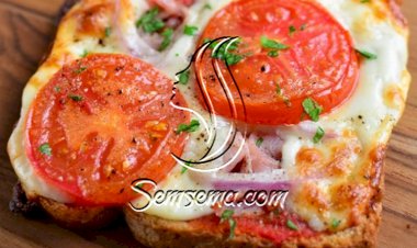 طريقة عمل بيتزا سريعة بخبز التوست