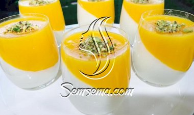 طريقة عمل مهلبية البرتقال بالحليب