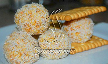 طريقة حلى كرات الجزر بجوز الهند