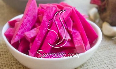 طريقة عمل مخلل اللفت المقرمش