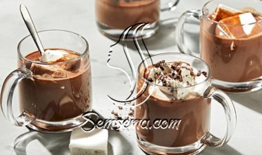 طريقة عمل الهوت شوكلت بالكاكاو و النوتيلا