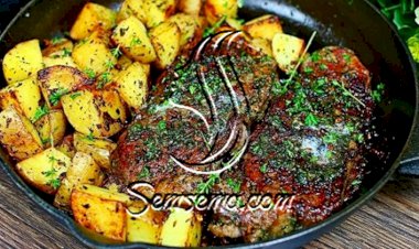 طريقة عمل البفتيك مع البطاطا