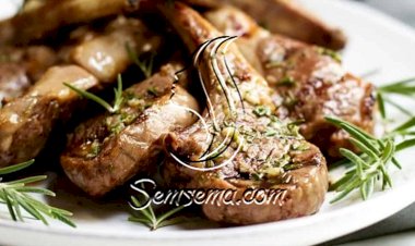 طريقة عمل ريش اللحم بالفرن