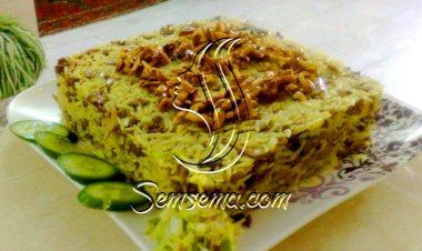 طريقة عمل رز بالفطر واللحم