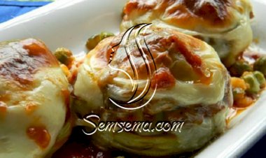 طريقة عمل ارضي شوكي بالدجاج والبشاميل