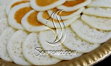 طريقة عمل القطايف بالسميد والطحين