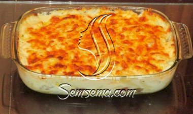 طريقة عمل مكرونة بالبشاميل بالدجاج