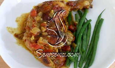 طريقة عمل دجاج بالكاري بالفرن