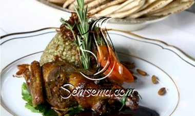 حمام مع الفريك