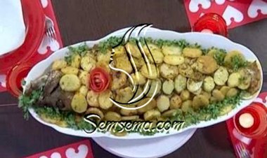 طاجن الهامور المشوي