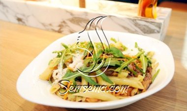 مكرونة باللحم