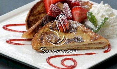 الخبز الفرنسي المحلا