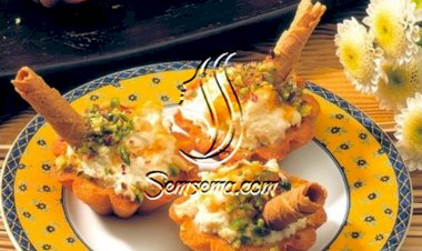 تارت جبن الريكوتا والعسل الشهي