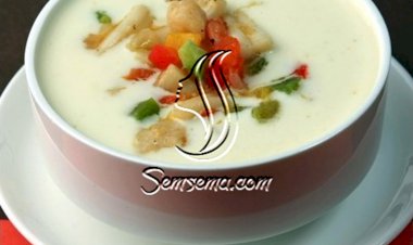 شوربة البحر مع الكريمة