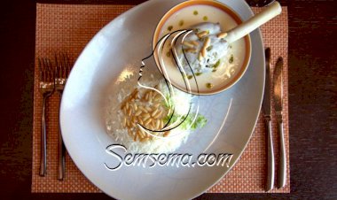 موزات باللبن والرز