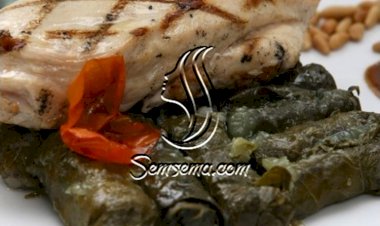 ورق عنب محشو مع الدجاج