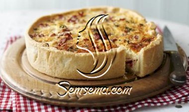 كيش بحشوة الروبيان والجرام ماسالا