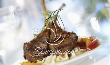 ريش الغنم المشوية لغداء الخميس