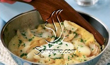 طريقة عمل اومليت السمك