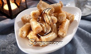 أصابع البقلاوة بالكاجو من مطبخ منال العالم