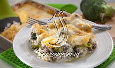 بروكولي بالبشاميل من مطبخ منال العالم