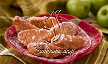 التفاح المقلي من مطبخ منال العالم