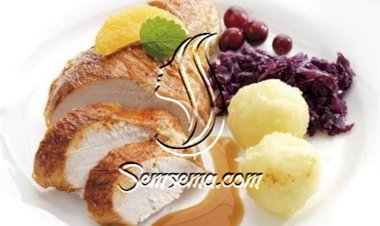 دجاج مع التوت البرّي لغداء الإثنين