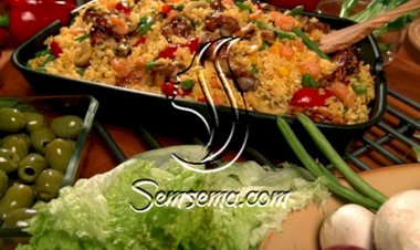 كبسة دجاج لغداء عائلي شهي