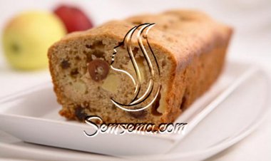 كيكة التمر والتفاح الصحية