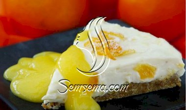 تشيز كيك بدقيق الذرة والليمون الشهية