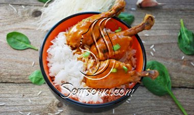 روستو دجاج بالبرتقال لغذاء مميز