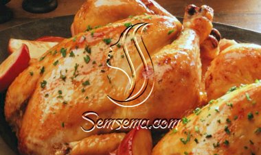 دجاج مشوي بالليمون والزنجبيل لرجيم صحي