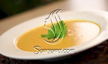 شوربة البطاطس الحلوة بالفيديو