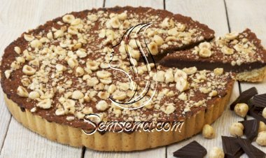 تارت الشوكولاتة بالبندق الشهية