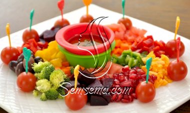 سلطة الأطفال من مطبخ منال العالم
