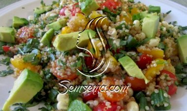 سلطة الكينوا بالأفوكادو لرجيم صحي