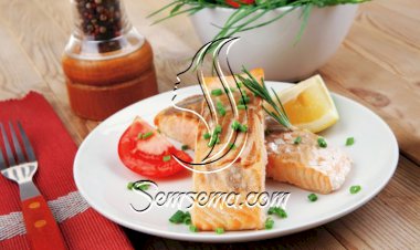 سمك فيليه مشوي مع الروزماري لرجيم صحي