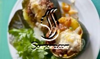 القرع بصلصة البولونيز