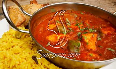 دجاج بصوص التندوري والفلفل