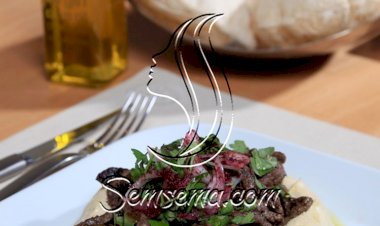 شاورما اللحم بالحمص من الشيف أحمد الجميل