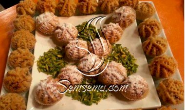 معمول بالفستق الحلبي ... الوصفة الأصلية