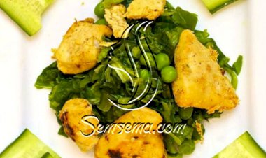 سلطة تندوري دجاج