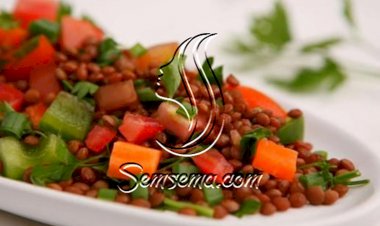 سلطة العدس غنية بالدهون غير المشبّعة