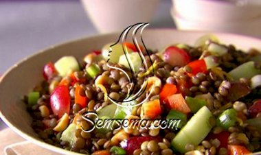 سلطة العدس من مونيك باسيلا زعرور